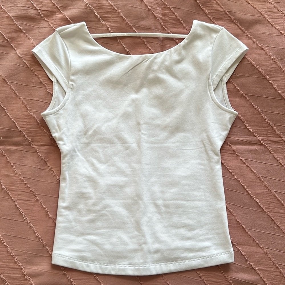 Garage Open Back Tee